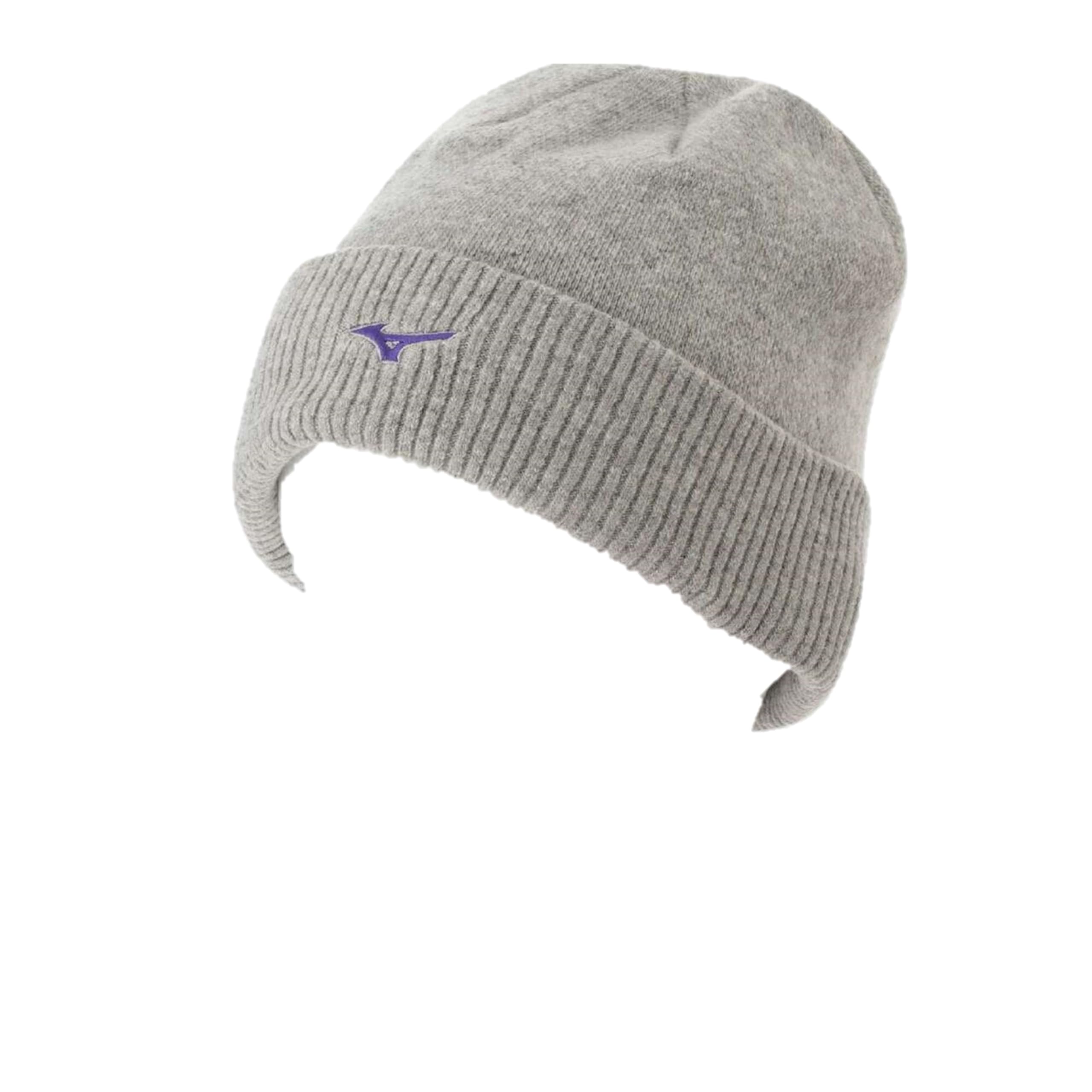 

Mizuno Вязаная шапка с логотипом Breath Thermo, размер универсальный, материал с тепловыделяющим эффектом, мужская, серая, (E2MWB506) серый