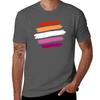 Lgbtq Lesbian Artsy Paint Pride Flag Tshirt Casual Streetwear Short Sleeve Tee Tshirt