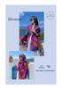 Women's Ethnic Style Silk Scarf: Extra Large, Versatile Sun Protection Shawl for Summer