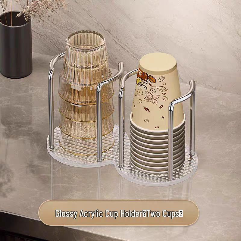 Desktop Paper Cup Dispenser & Holder for Tea and Water Cups