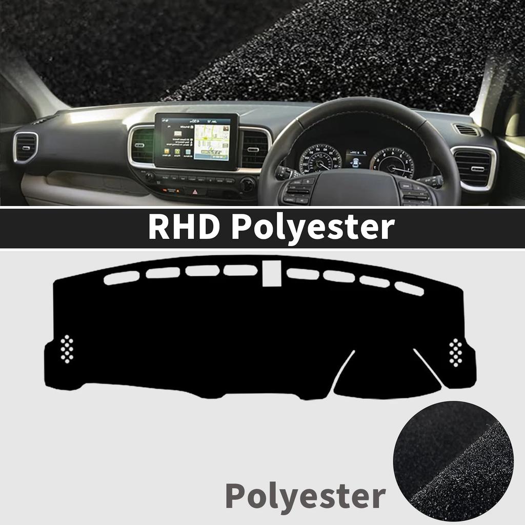 for Hyundai Venue 2024 - Special ized Dashboard Cover Anti‑Glare Sunshade Pad Dash Mat Interior Accessories