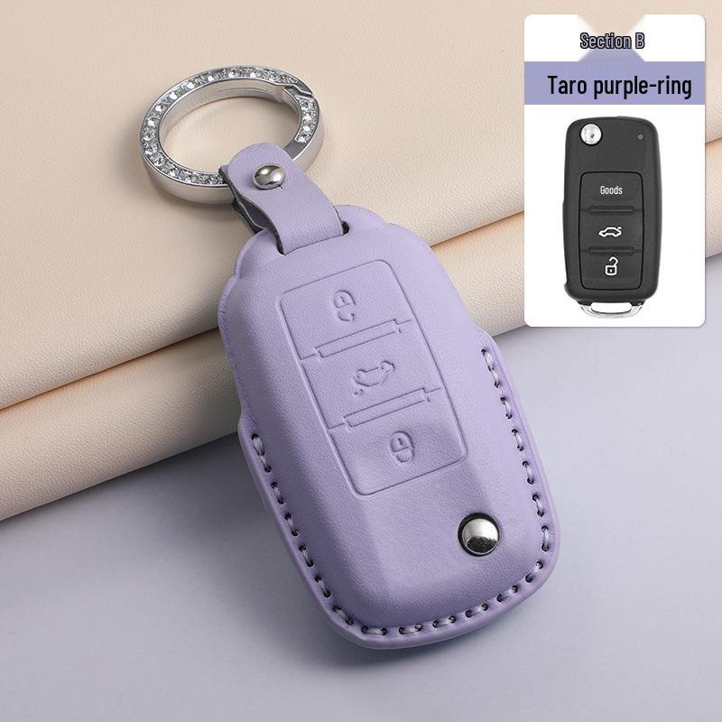 Volkswagen Key Cover for Sagitar, T-Roc, Passat, Bora, Magotan, Polo, Lavida, CC, Tayron, Golf