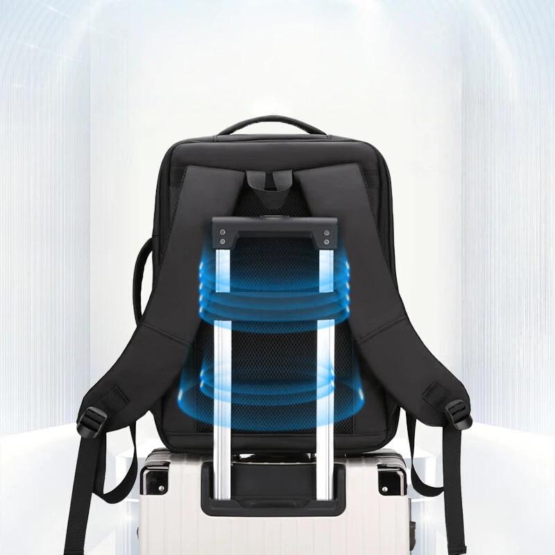 VICTORIATOURIST Business Backpack, Large Capacity, Expandable Design, Travel Backpack, 16-Inch Laptop Bag