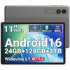 16 Novo para T50WiFi 90Hz FHD Grande Widevine L1 Netflix Câmera Android com Rosto 8000mAh 5G LINE Streaming de Vídeo [Tablet Android de 11 polegadas, 2026] Modelo,