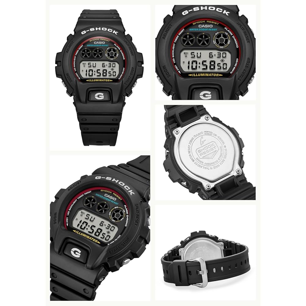 Casio G-Shock DW-6900RL-1JF Men's Watch Black Iconic Style Water Resistant Durable Design