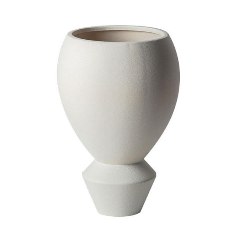 

Modern Vase Luxury Decorative Vases Interior Aesthetic Flower Bottle Elegant Flower Bottles Table Decoration and Accessories белый