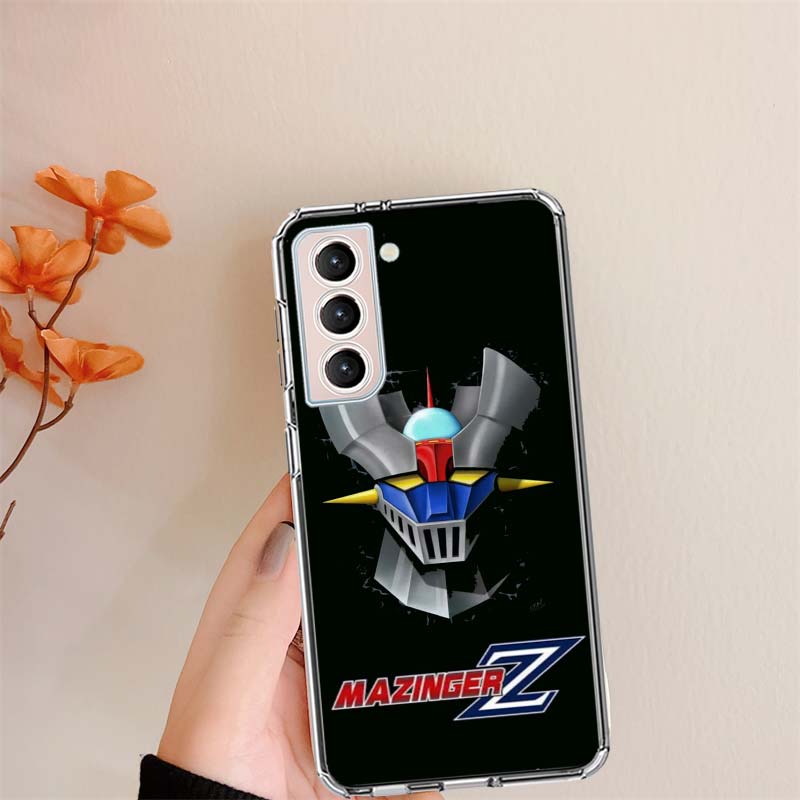 Manga Mazinger Z Anime Phone Case For Samsung S24 FE Galaxy S22 S25 Ultra S25 Edge S21 S23 FE S20 S10 Plus Cover Shell Coque Cle