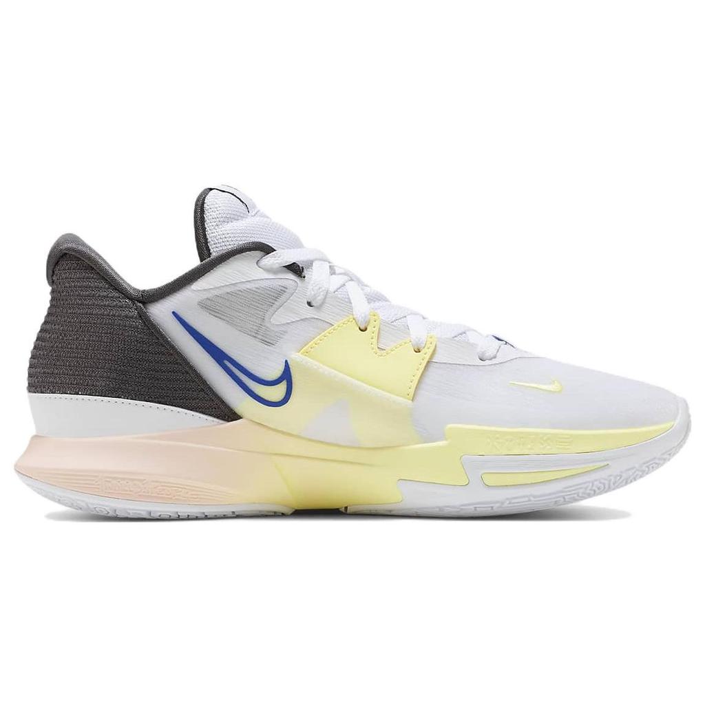 Nike Kyrie Low 5 EP Biela Game Royal Unisex Tenisky Stredne Sivá Citrónový Nádych DJ6014-100