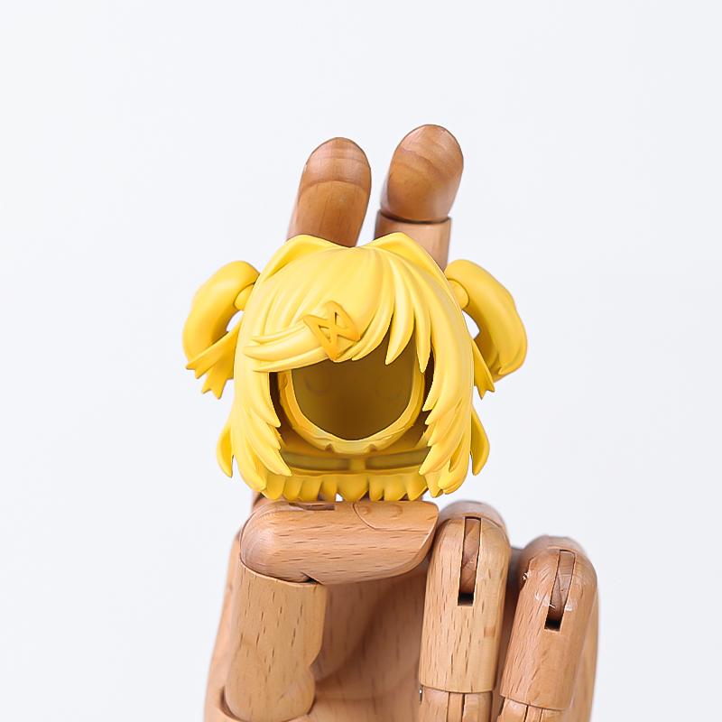 Ob11 Bambola Plastica Sostituzione Capelli Bambola Capelli Testa Stampo Accessori Per Obitsu11 Gsc Corpo 1/12 Bjd Testa Guscio Corpo Bambola Maschio Femmina