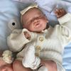 18Inch Reborns Baby Newborn Sleeping Doll Realistic Cute Doll with Clothes
