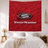 Bayern Munich Custom Your Name Wall Decor Tapestry Art For Pet Memorial Birthdaywedding Party Backdrop Family Gift