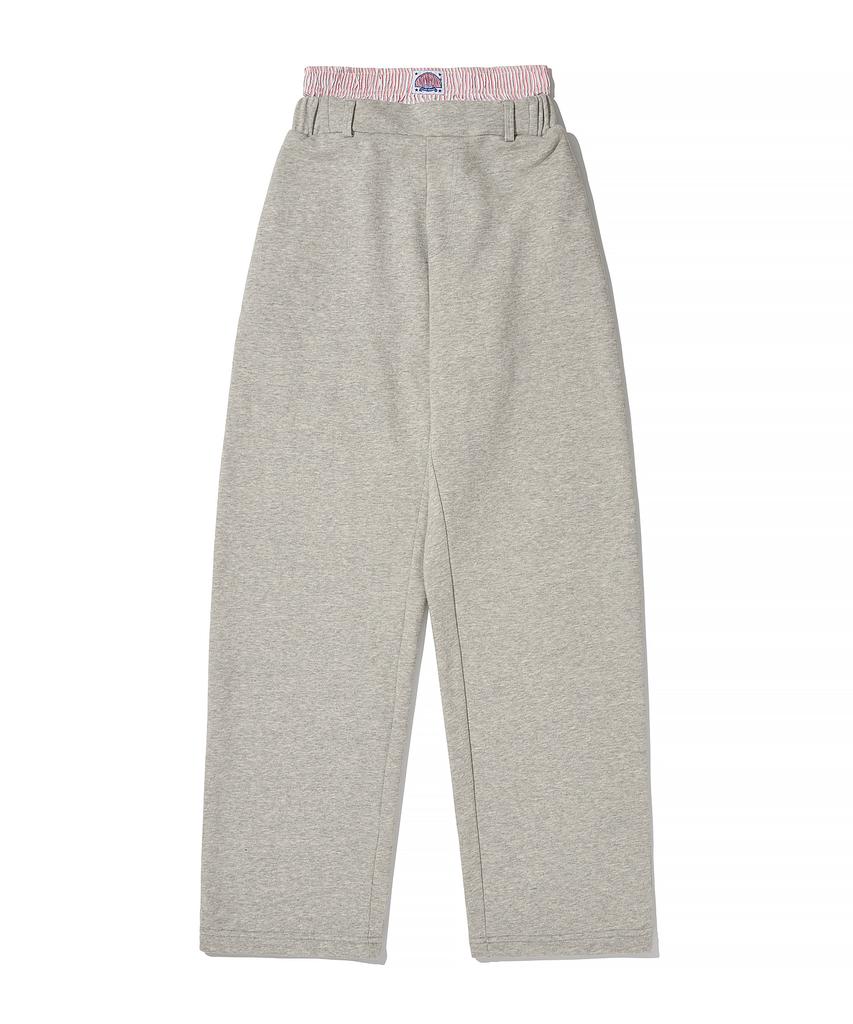 FIELDMANUAL Trunk Sweat Slacks Light Gray