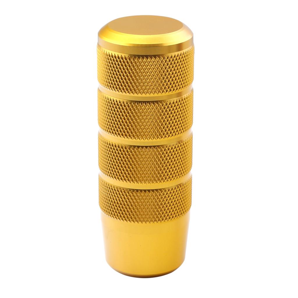 95MM Non-Slip Gear Shift Knob Manual Transmission Aluminum knurled Shifter Lever Knob Shifter Lever Knob Auto Accessories