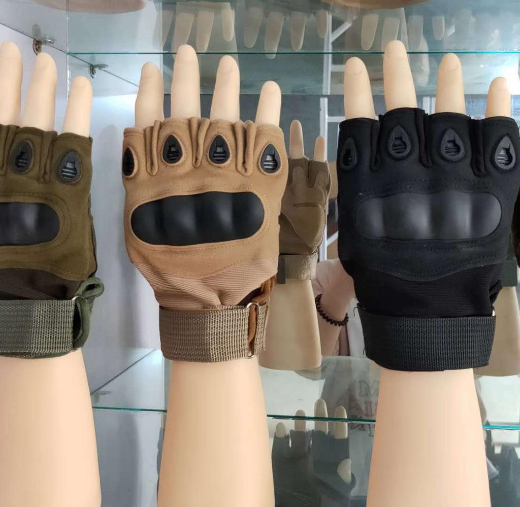 Tactical Gloves Military Fans Field Performance Heiying Outdoor Cycling Anti Cut Sports Fitness Hard Shell Half Finger Gloves