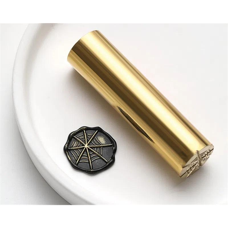 

Миниатюрный латунный цилиндр, латунный сплошной цилиндр, огнестойкие лакированные штампы, двухсторонние гравированные мини-штампы с героями мультфильмов