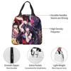 Oshi No Ko Anime Kawaii Insulated Lunch Bag for Women Office Cooler Thermal Food Box Tote Portable Lunch Boxes Container