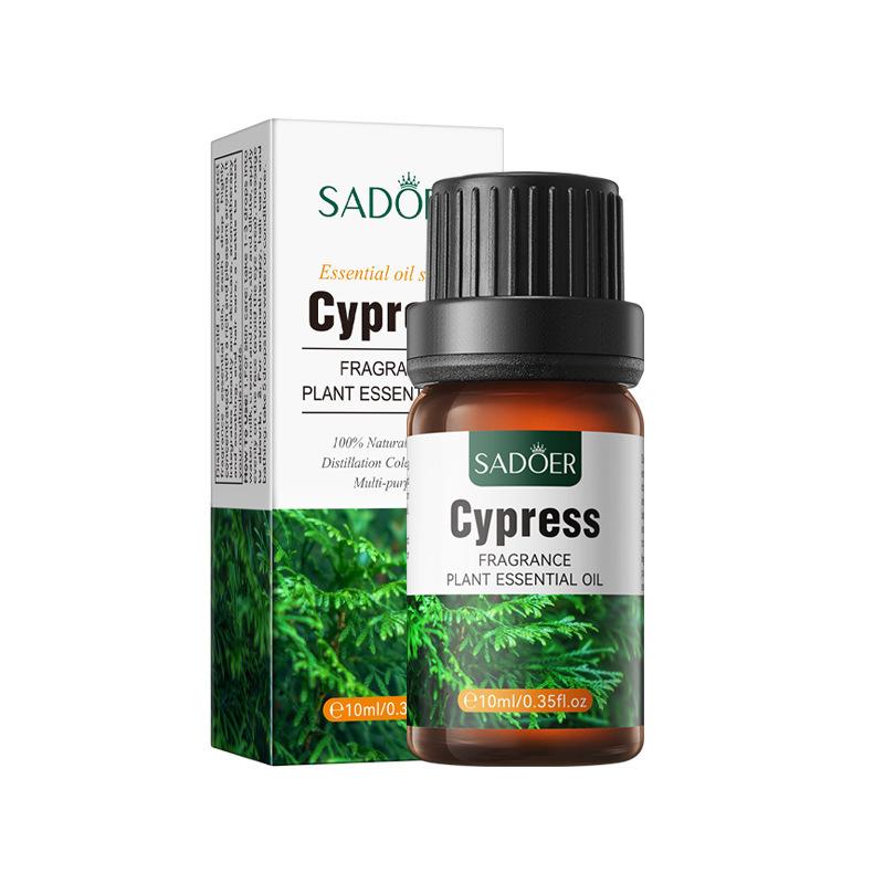 SADOER Aromatherapy Essential Oil Sakura Mint Vanilla Fragrance Massage Soothing Skin Care One Bottle Multi-Use Essential Oil