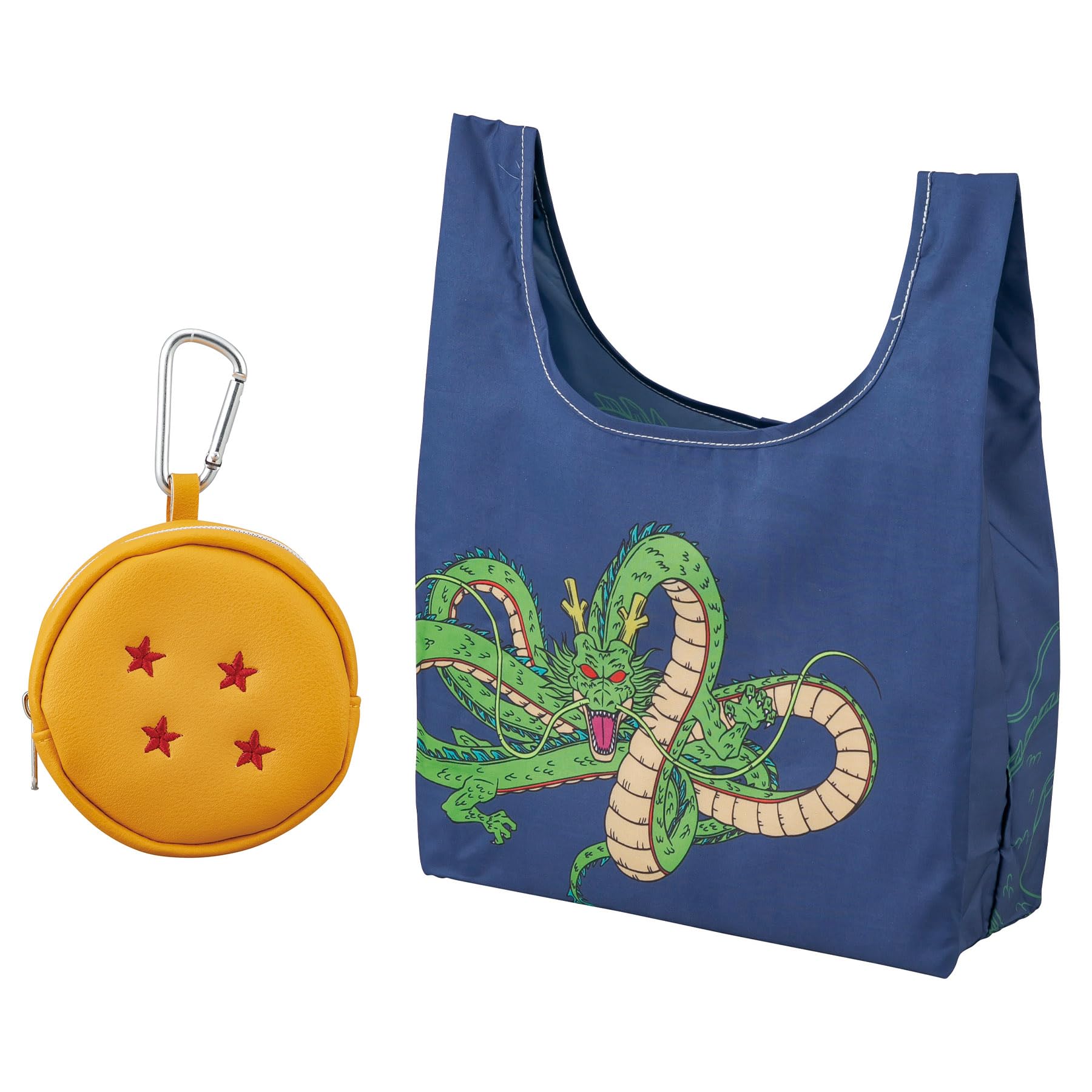 

Marushin Eco Bag with Dragon Ball Z Made with Recycled 4005005500 Pouch, Come Shenron Design, Polyester,