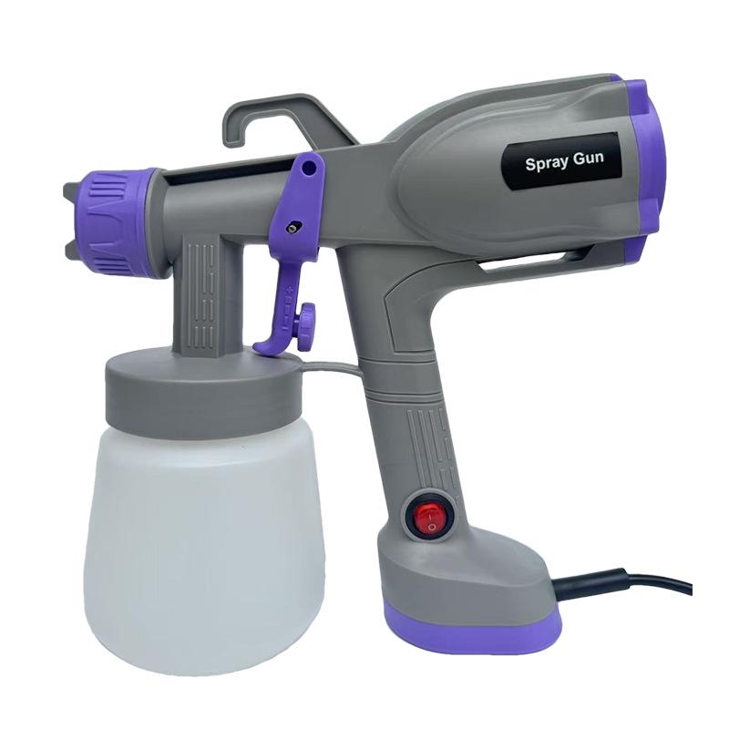 New Model Electric Spray Gun with 5 Nozzles – Integrated Plug-In Paint Sprayer
