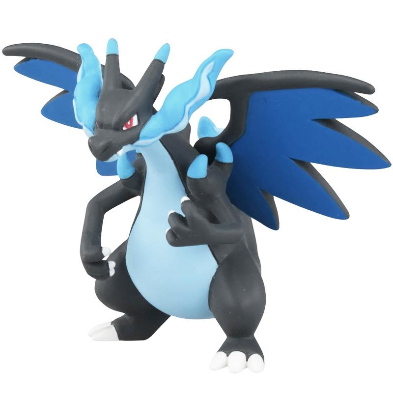 5cm Takara Tomy Original Pokemon Figures Ms-51 Charizard Pvc Model PokMon Gift Anime Collection Children Birthday X s Poseable Articulated Scale
