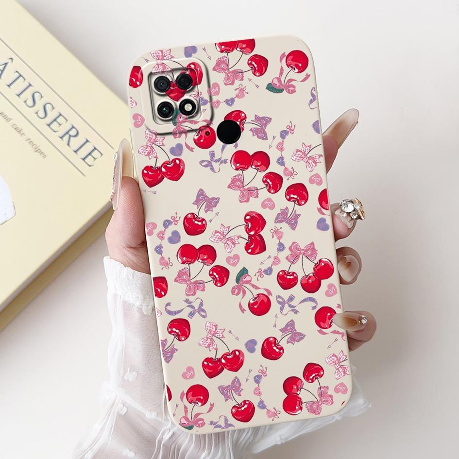 For Xiaomi Poco C40 Case 220333QPG Fashion Daisy Flower Graffiti Soft Silicone Shockproof Back Cover For Poco C40 PocoC40 Bumper
