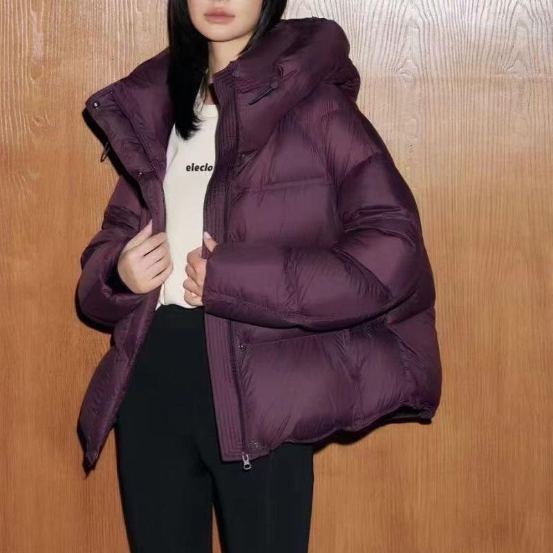 Down jacket women's winter women's clothing new duck down jacket short winter clothing women's Pinghu