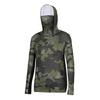Men's Camouflage Quick-Dry Mesh Fishing Hoodie with Sun Protection Mask