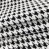 1.8 M Wide Chenille Zebra Pattern Fabric Chenille Cloth Sofa Cover Towel Black and White Geometric Flower