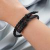 Men's Trendy Titanium Steel Dragon Head Bracelet