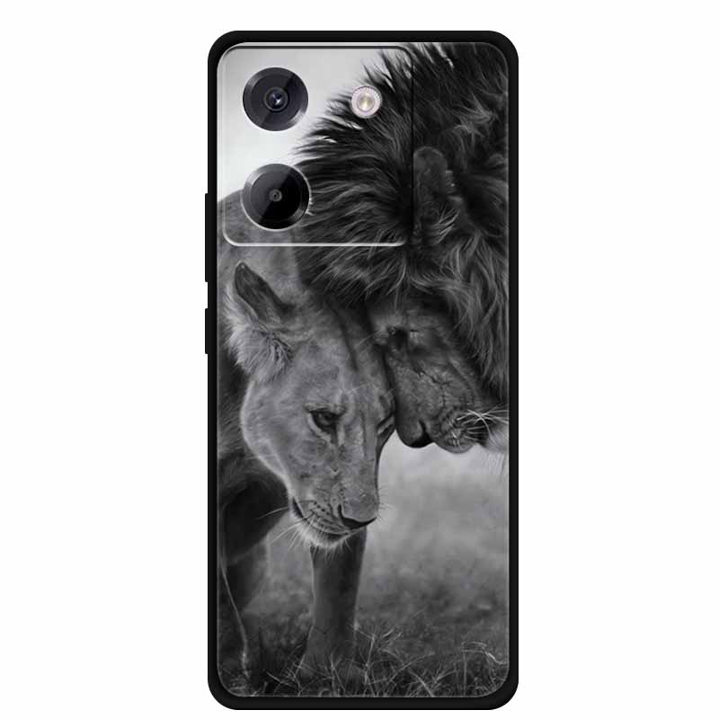 For Poco M7 Pro Phone Case TPU Soft Back Cover for Xiaomi Poco M 7 Pro 5G M7pro Silicone Funda Protector Floral Patterns Capa