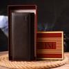 Women's Stylish Wallet Made of Genuine Grained Leather CANPELLINI Wallet 21629 Brown