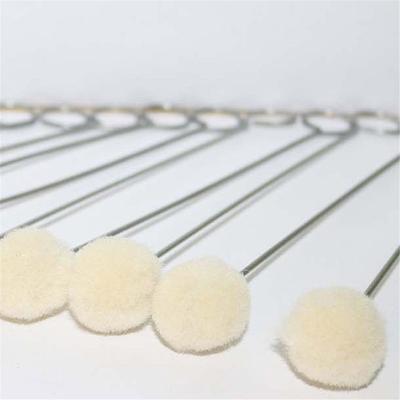 10/20pcs Home Dauber Assisted Dyeing Wool Leather Tool Brush Coloring Ball