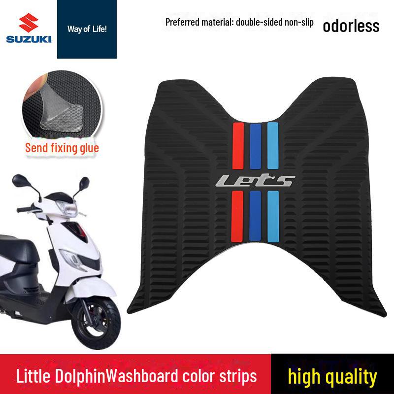Qingqi Lingmu UY125 Little Dolphin Anti-Rutsch-Pedalpolster-Zubehör