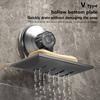 Wall Mounted Soap Box Suction Cup Soap Container Tray Soap Dish  Bathroom Kitchen Sink Organizer