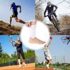 Sports Elastic Band Lifting Compression Leg Support Knee Strap Band Brace White