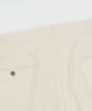 BELLIEF Essential Linen Cotton Twill Adjust 2-Pleated Relaxed Chino (Ecru)