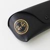 [Oryginalne etui Ray-Ban] Skórzane etui na okulary przeciwsłoneczne Ray-Ban Etui na okulary przeciwsłoneczne 2 rozmiary