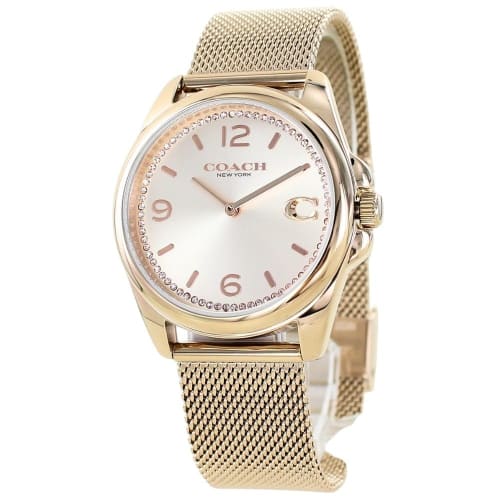 Coach Women's Grayson Stainless Steel Bracelet Watch in Rose Gold (14504143)