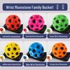 7cm High-Rebound PU Bouncy Ball - Coral Moon Rubber Wrist Toy, Hot Seller