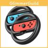 Set 2 Of Nintendo Switch Joy Con Wheel Controllers Gamepad Mario Kart Racing