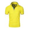 Summer Polo-neck Patchwork Casual Fashion T-shirt Male Short Sleeve All-match Tee Pullover Top Men