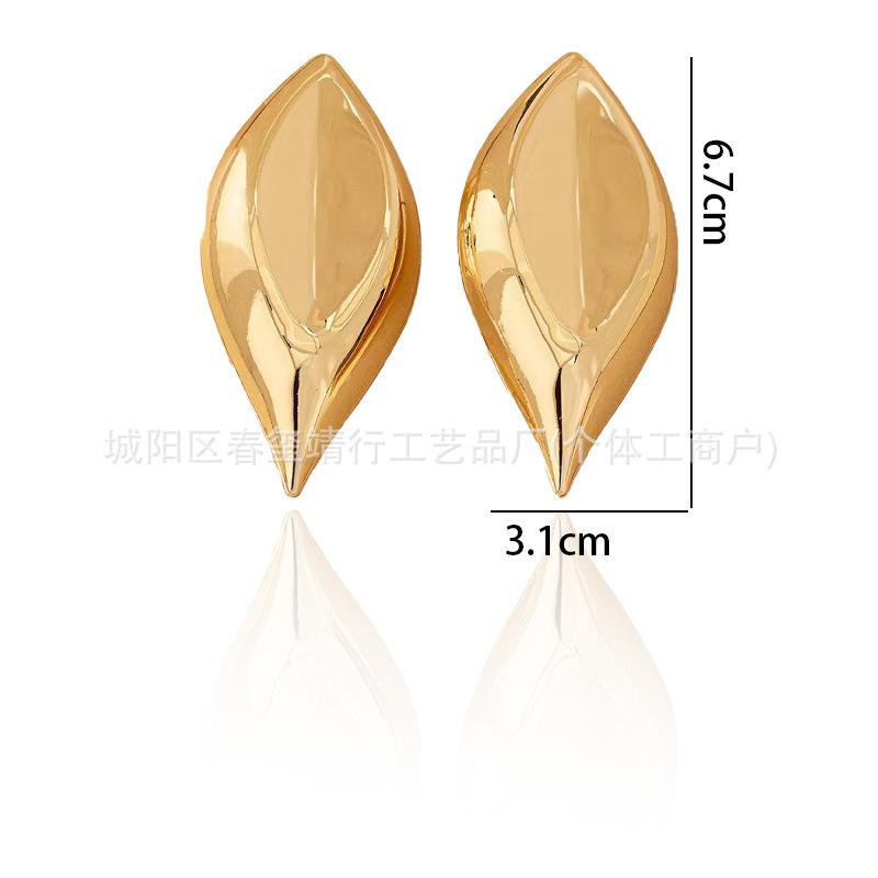 Simple Drop Stud Earrings Fashion Commuter High Sense Geometric Women's Earrings Daily Casual Versatile