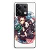 Case For Xiaomi Redmi Note 13 5G Demon Slayer Tanjiro Nezuko Brother Manga Anime Maniacase