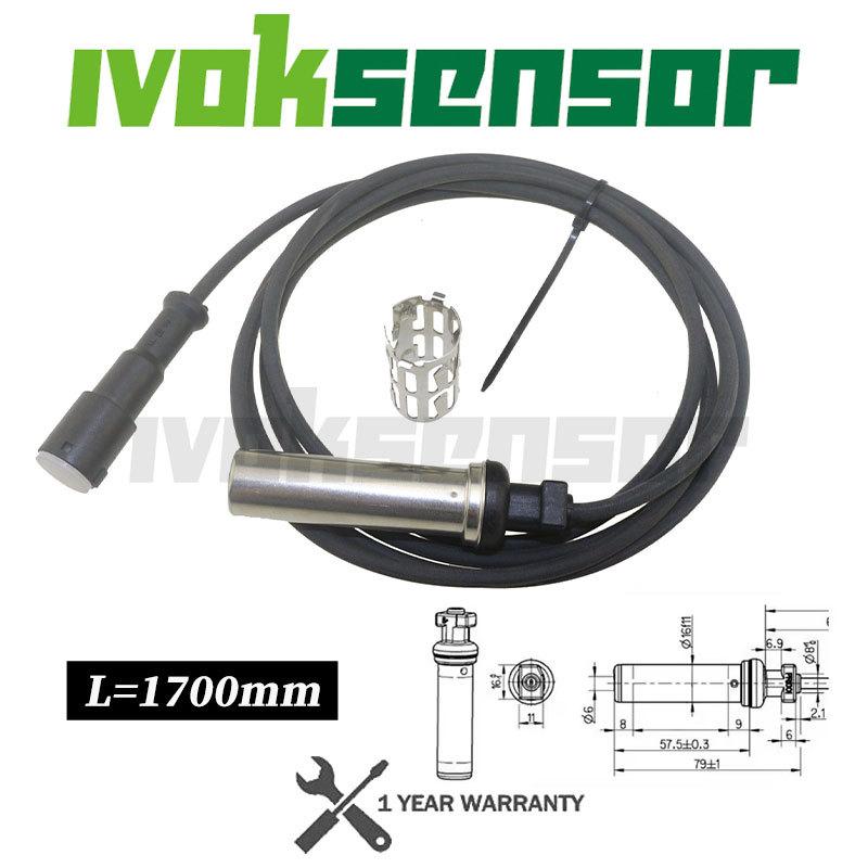 

7420390737 504013848 1400071 479009X600 ABS Wheel Speed Sensor L=1700mm For RENAULT TRUCK MAN IVECO NISSA DAF LF 45 55