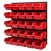 Workshop tool board 39x39 cm + 25 trays