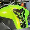 3D Nálepky na chrániče podložky motocyklu Obtisky Příslušenství pro Kawasaki Ninja400 Z900 Z1000 zx10r er6n Příslušenství Versys 650