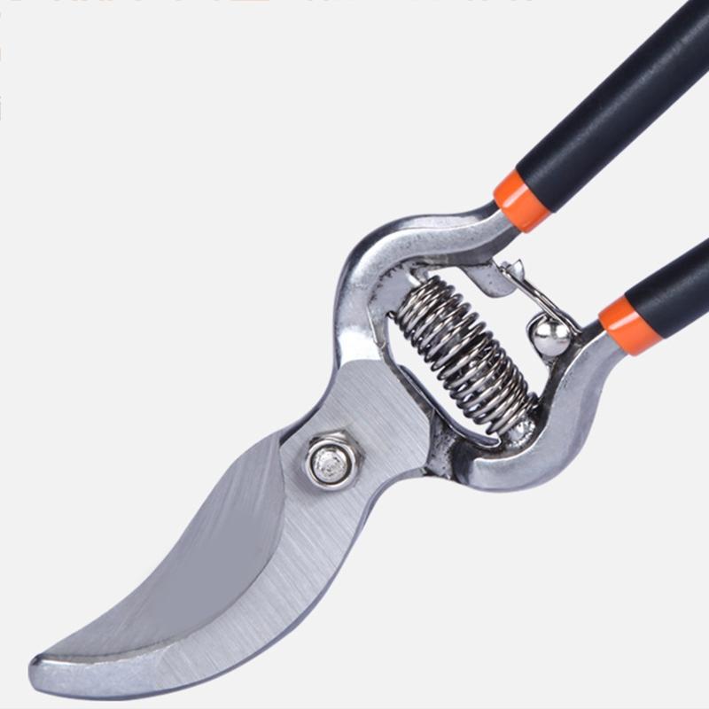 Portable Steel Garden Pruning Clippers for Trimming Plants & Hydroponic Herbs Fruit Trees Pruning Shears Anti-Rust