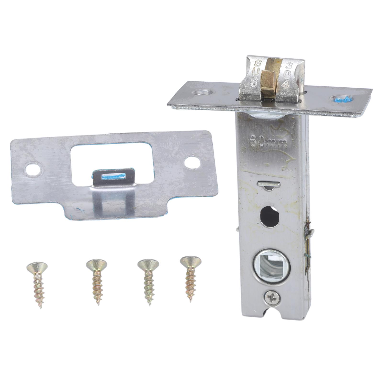 

Практичный Прочный Металлический Трубчатый Набор Врезных Защелок Портативный Аксессуар для Межкомнатной Двери с Реверсивным Дизайном 60