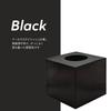 Set of 10 black raffle x 20cm x 20cm with cardboard Perfect for drawing Japanese-made boxes, 18.5cm tall, base. tickets. (Black)