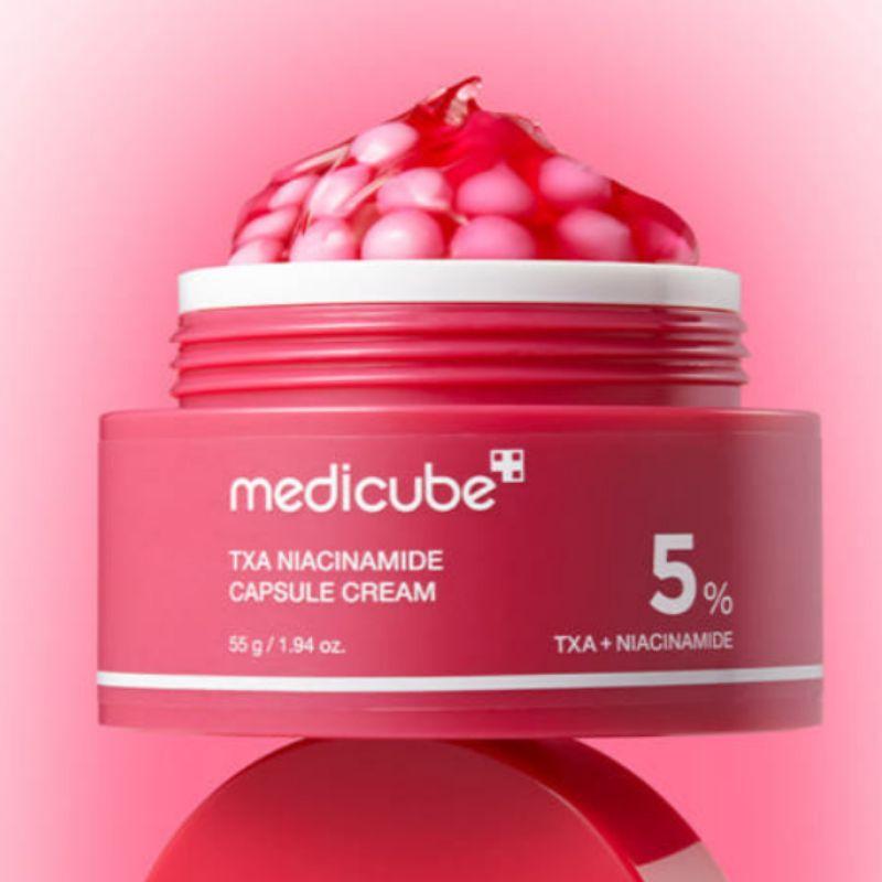 

Medicube Tranexamic Acid Spot-Serum 30ml / TXA Niacinamide Capsule Cream 55g Medicube TXA Niacinamide Capsule Cream 55 g